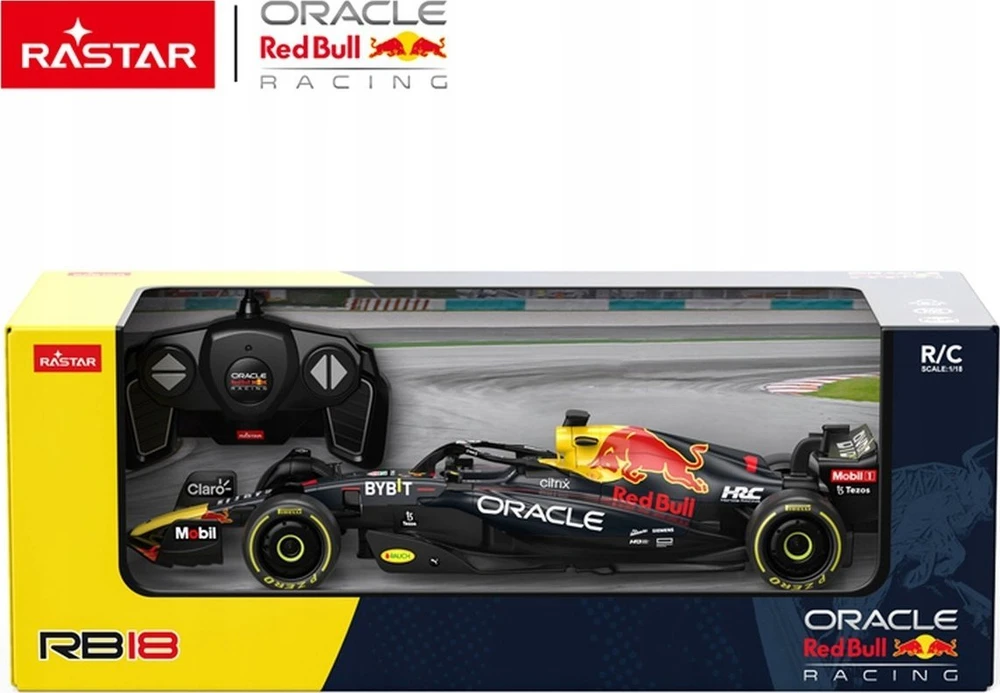 RASTAR automodelis valdomas R/C1:18 Oracle Raudona Bull Racing RB18, 94800