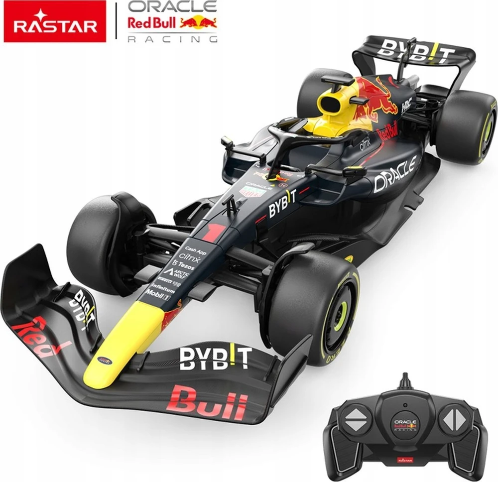 RASTAR automodelis valdomas R/C1:18 Oracle Raudona Bull Racing RB18, 94800