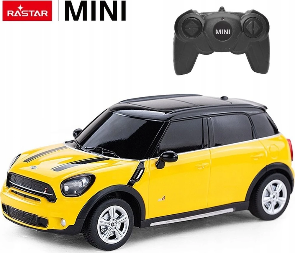 Rastar Nuotoliniu būdu valdoma Mini Countryman automobilio modelis