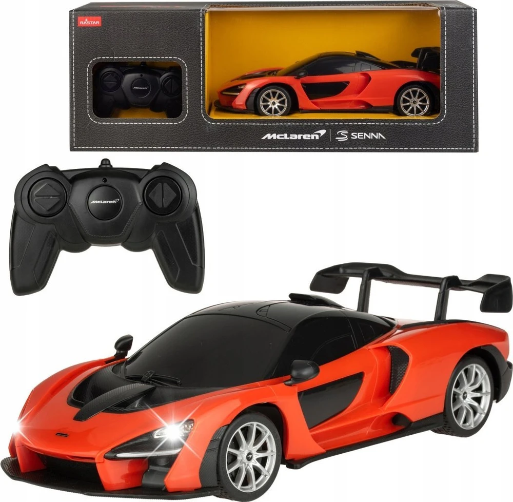 RASTAR 1:18 mastelio valdomas automodelis McLaren Senna, asort., 96300
