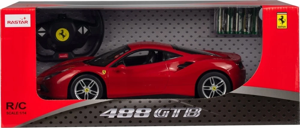 RASTAR 75600 R/C 1:14 Ferrari 488 GTB