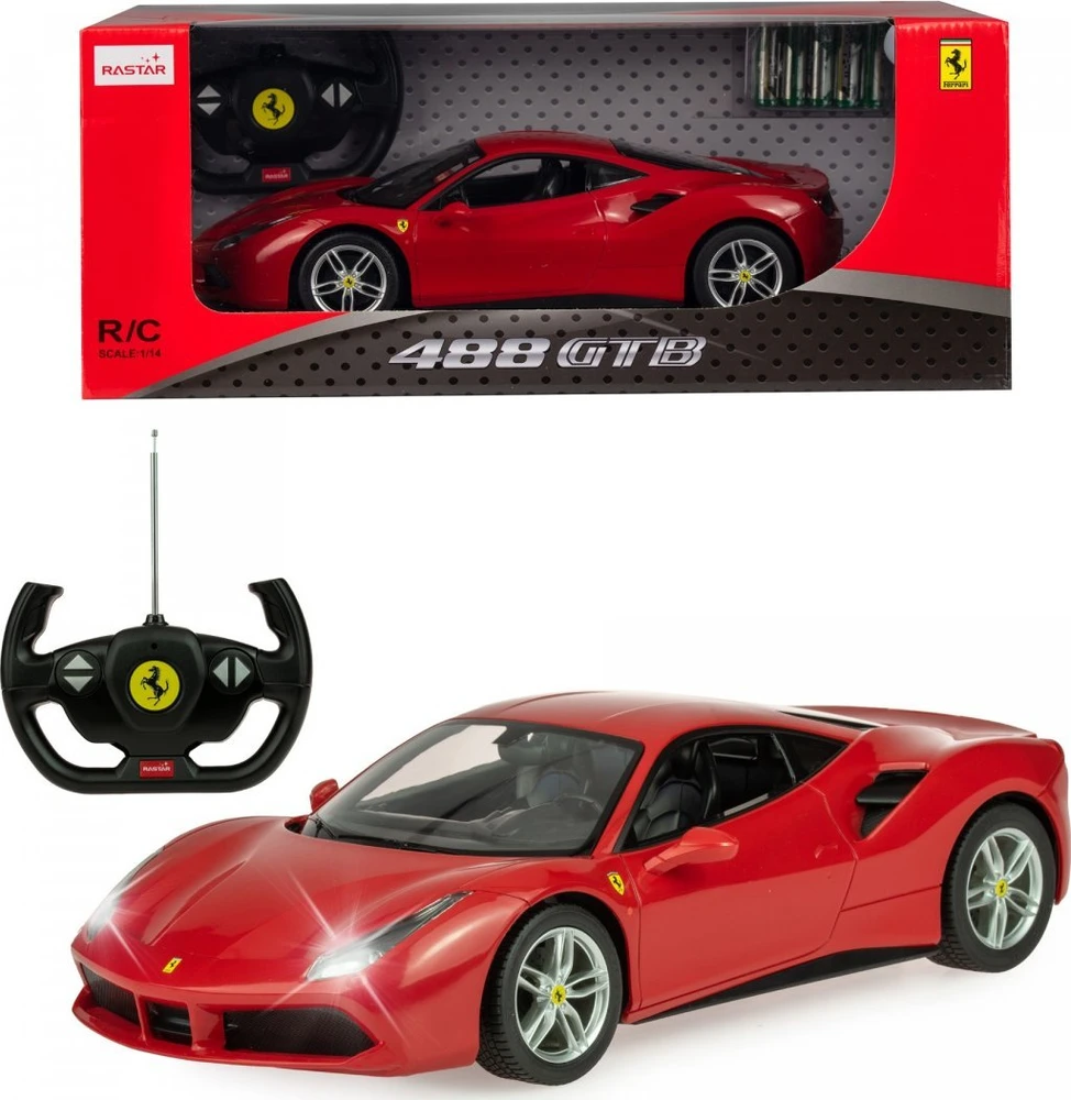 RASTAR 75600 R/C 1:14 Ferrari 488 GTB