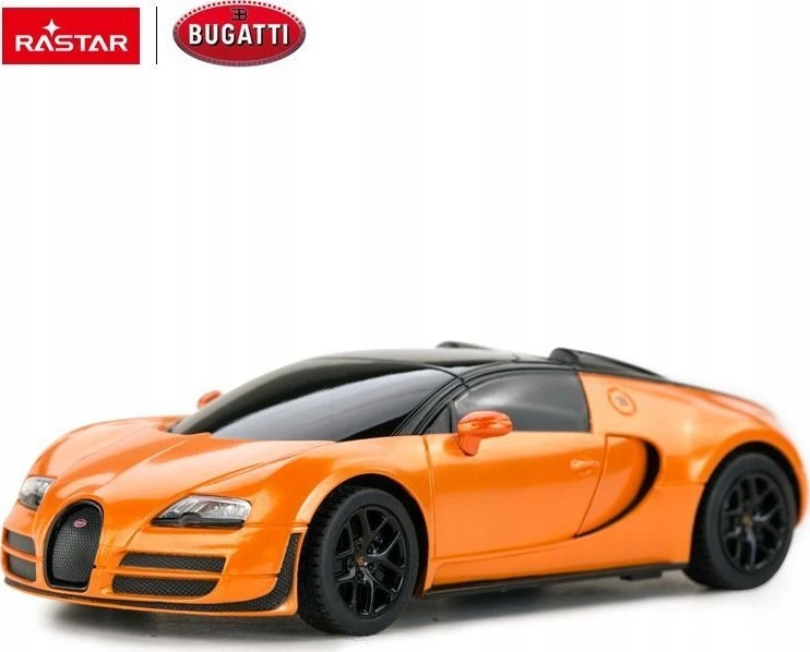 Žaislinis automobilis RASTAR 1:24 RC Bugatti Grand Sport Vitesse (WRC), 47000