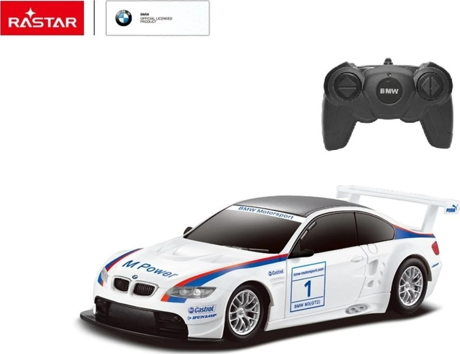 RASTAR automodelis valdomas 1:24 RC BMW M3, 48300