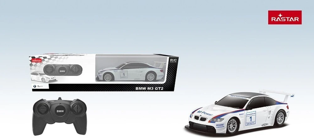 RASTAR automodelis valdomas 1:24 RC BMW M3, 48300