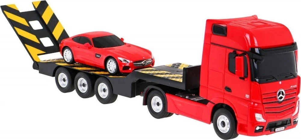 Carrera Rastar 74920 R/C 1:26 Mercedes-Benz Actros Laweta Z Mercedesem 1:24