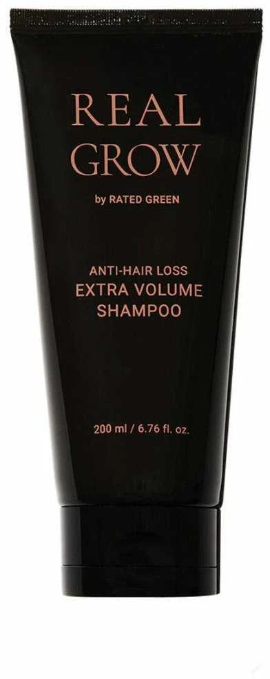 Rated Green Rated Žalias Rated Žalias Real Grow Anti Hair Loss Extra Volume šampūnas 200ml