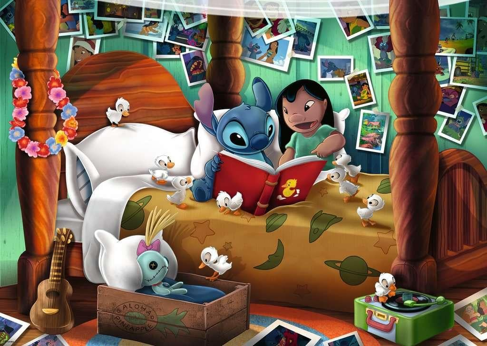 Ravensburger Dėlionė 1000 vnt. - Lilo ir Stitch aprašymas - Prekės nuotrauka