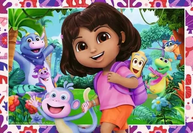 Dėlionė Ravensburger - Dora tyrinėtoja 2x24p (12004199)