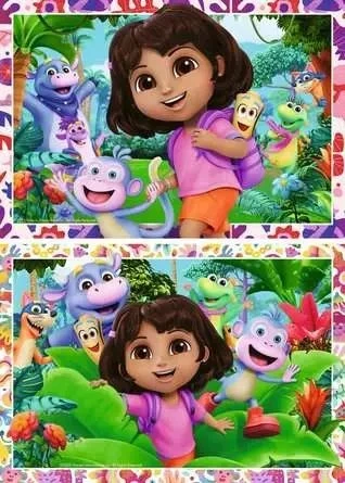 Dėlionė Ravensburger - Dora tyrinėtoja 2x24p (12004199)