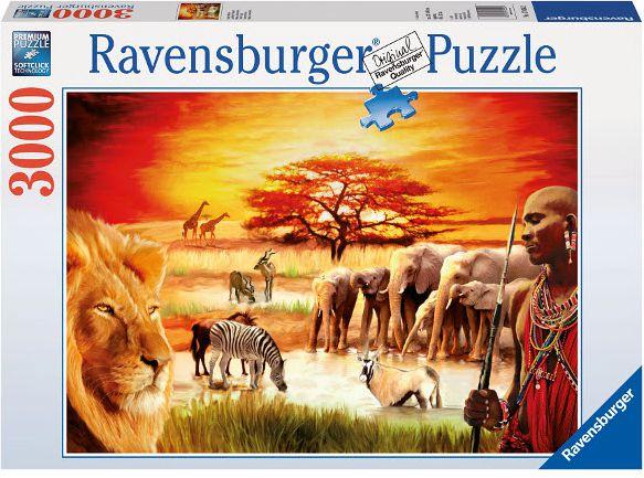 Ravensburger Dėlionė 3000 vnt. - Afrika aprašymas - Prekės nuotrauka
