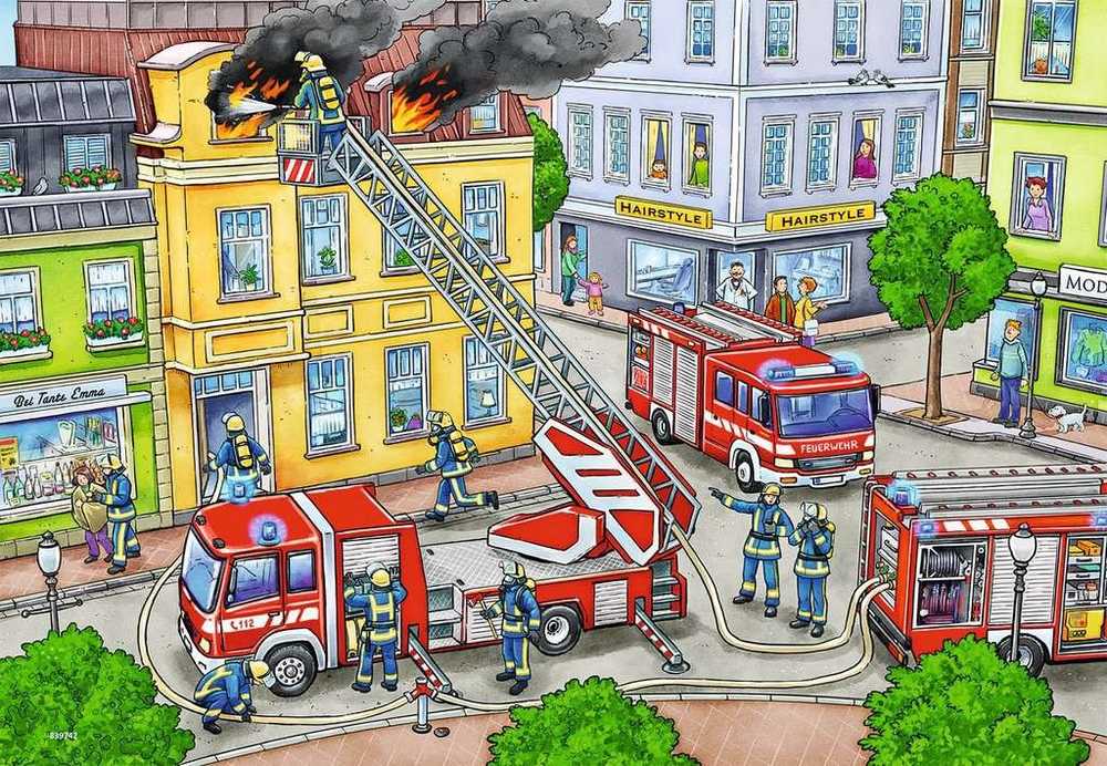Dėlionė Ravensburger gelbėjimo aplankai veiksme - 2x12 detalių