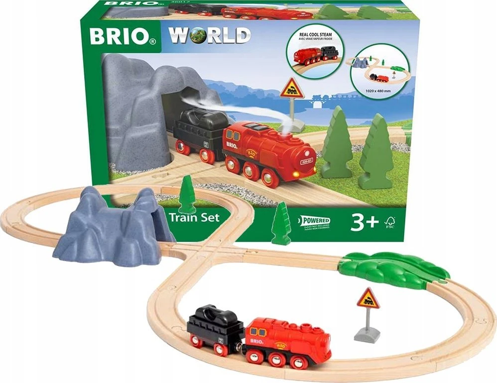 Dėlionė Traukinių rinkinys Brio 63601700