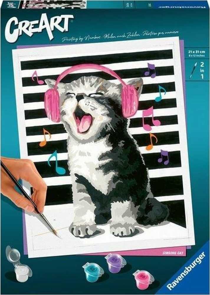 Ravensburger Rankdarbių rinkinys dainuojantis katinas