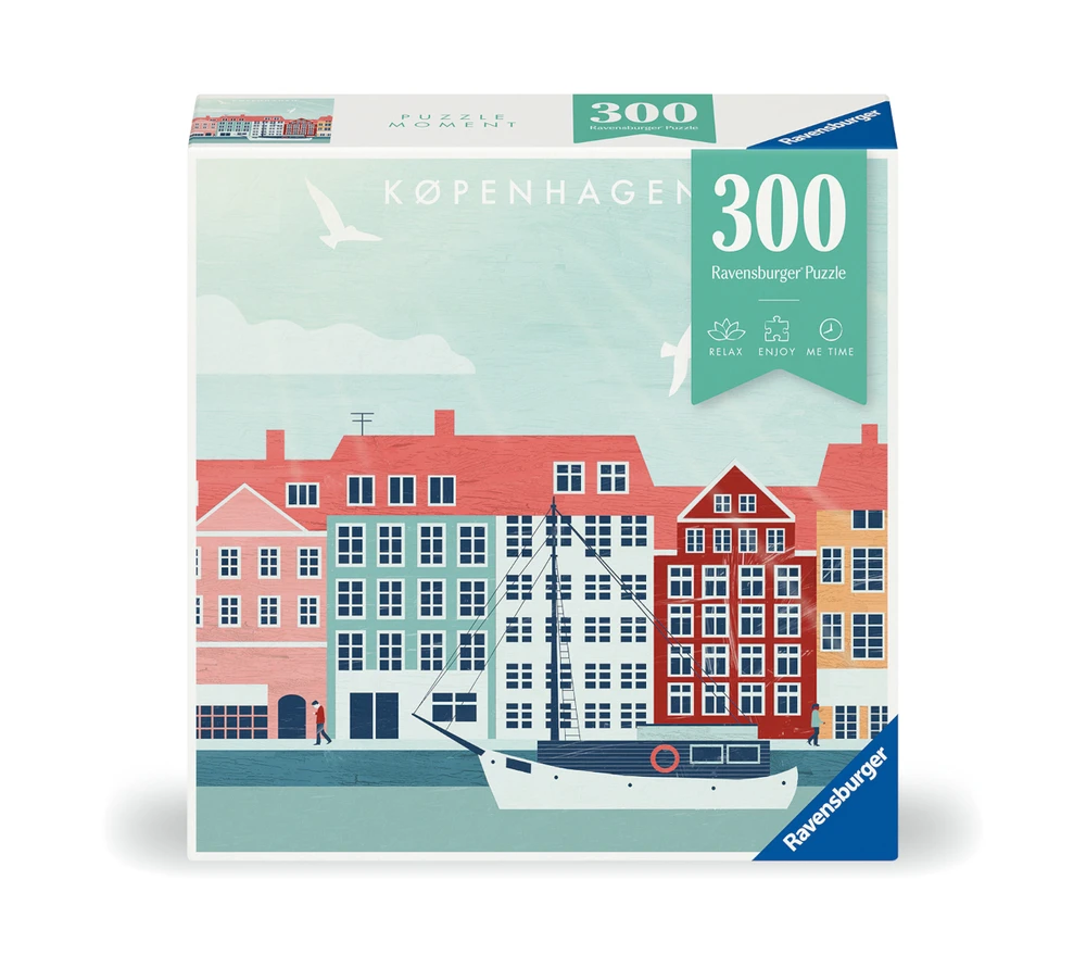 Ravensburger Dėlionė 300 vnt. - Kopenhaga