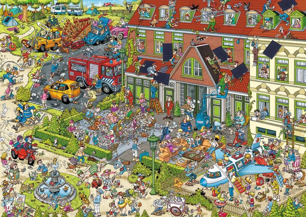 Ravensburger Dėlionė 1000 vnt. - Viešbutis aprašymas - Prekės nuotrauka