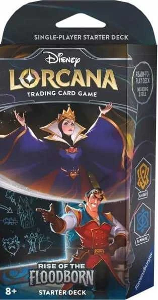 Ravensburger Disney Lorcana - Upių gimusiųjų iškilimas pradinė kaladė - Gintaro ir Safyro