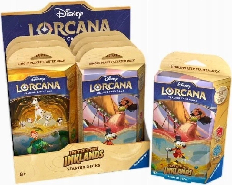 Ravensburger Disney Lorcana pradinio komplekto dėžutė (8 rinkiniai)