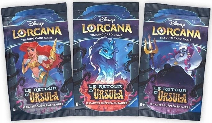 Ravensburger Stalo žaidimo Disney Lorcana papildymo dėžutė 24 vnt