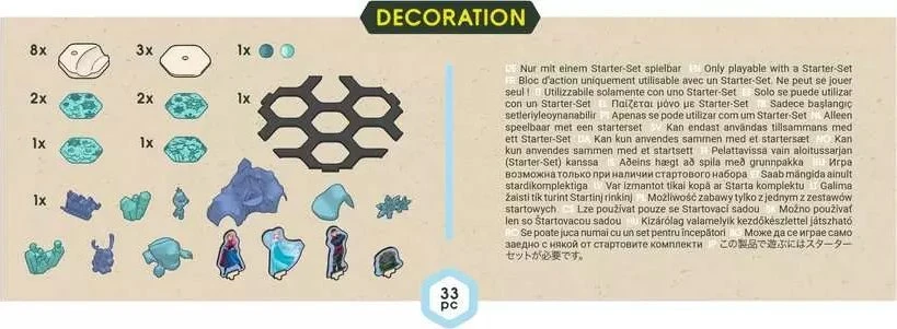 Ravensburger GraviTrax vaikams ir vaikams skirtas papildomas rinkinys „Ledo šalis“ 23861
