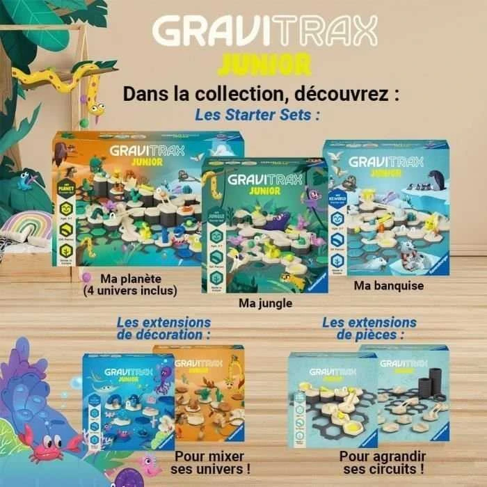Ravensburger GraviTrax Junior Jungle Rinkinys Starter 27499