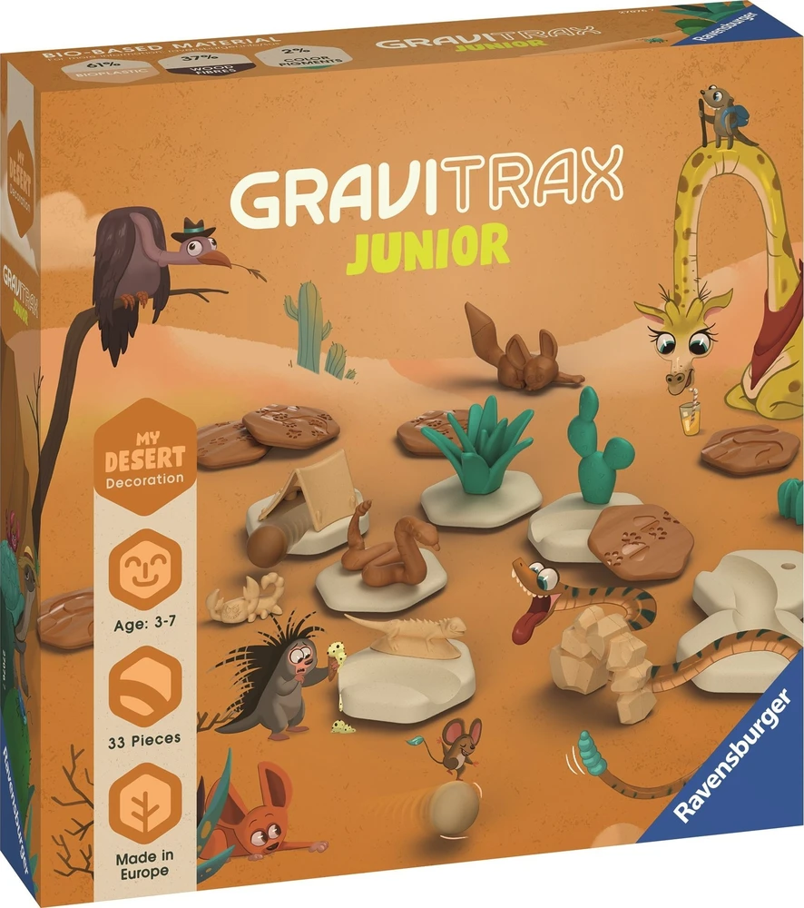 Kūrybinis žaidimas - konstruktorius GraviTrax Junior Ravensburger 27076
