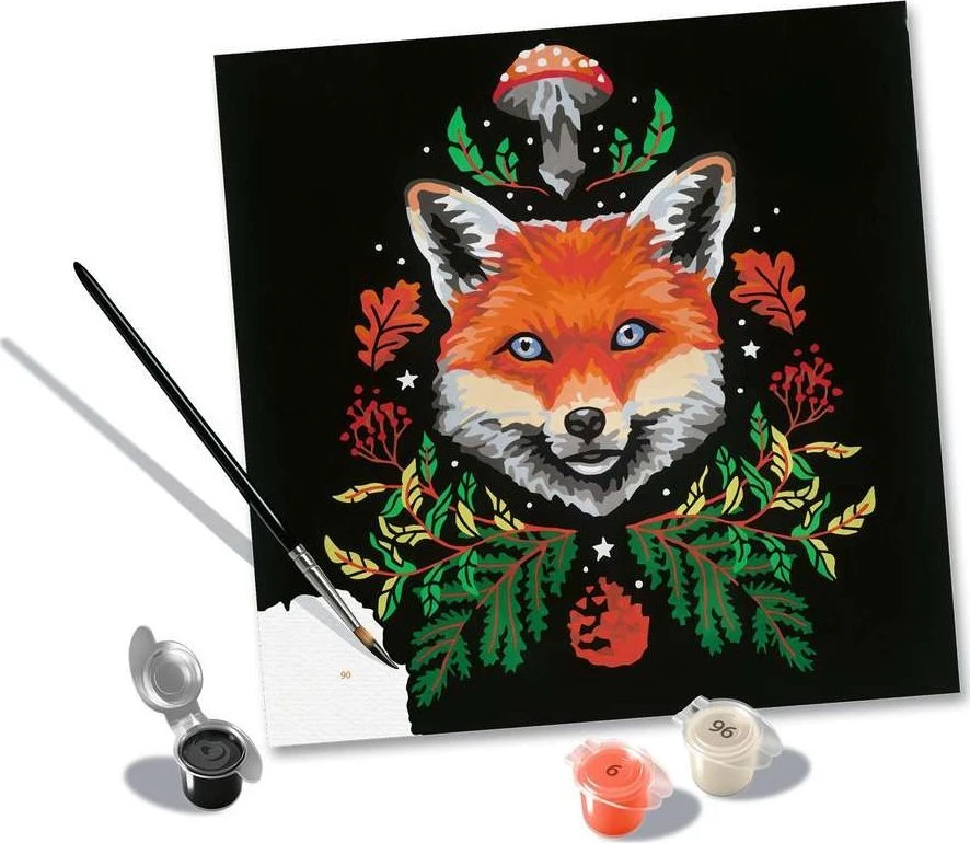 Tapymas pagal skaičius CreArt Pixie Cold Fox 23511 Ravensburger