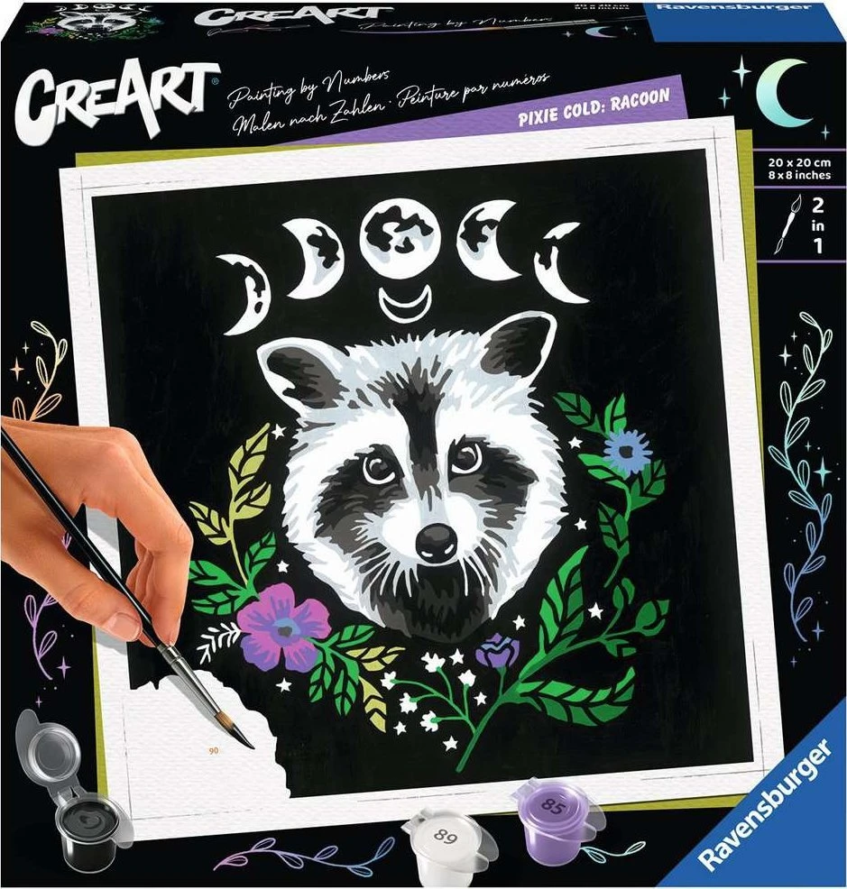 Ravensburger CreArt Pixie Cold meškėnas rinkinys 23509