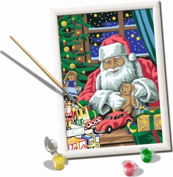Tapymas pagal skaičius CreArt Santa’s Workshop 20265 Ravensburger