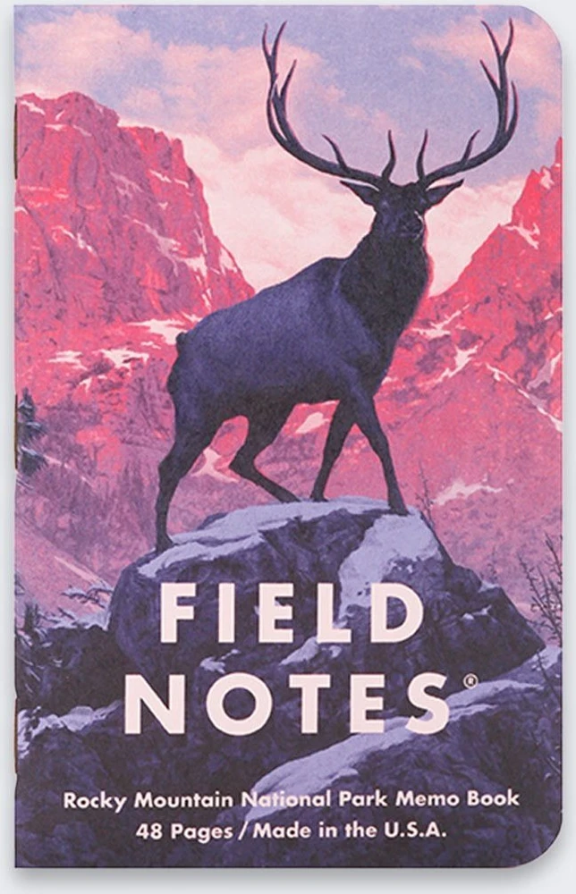 Ravensburger Notes Field Notes Nacionaliniai parkai JAV Uoliniai kalnai
