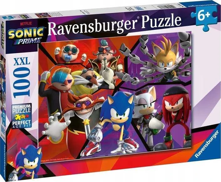 Ravensburger Dėlionė 100 vnt. - Sonic Prime