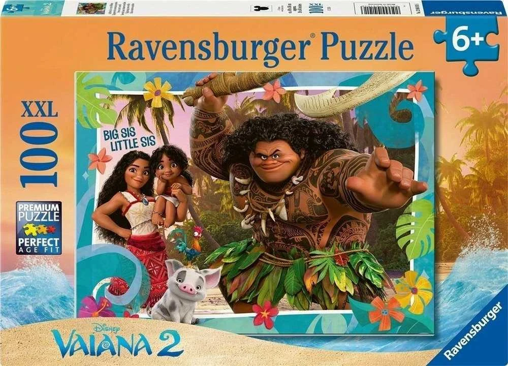 Ravensburger Dėlionė 100 vnt. - Vaiana 2
