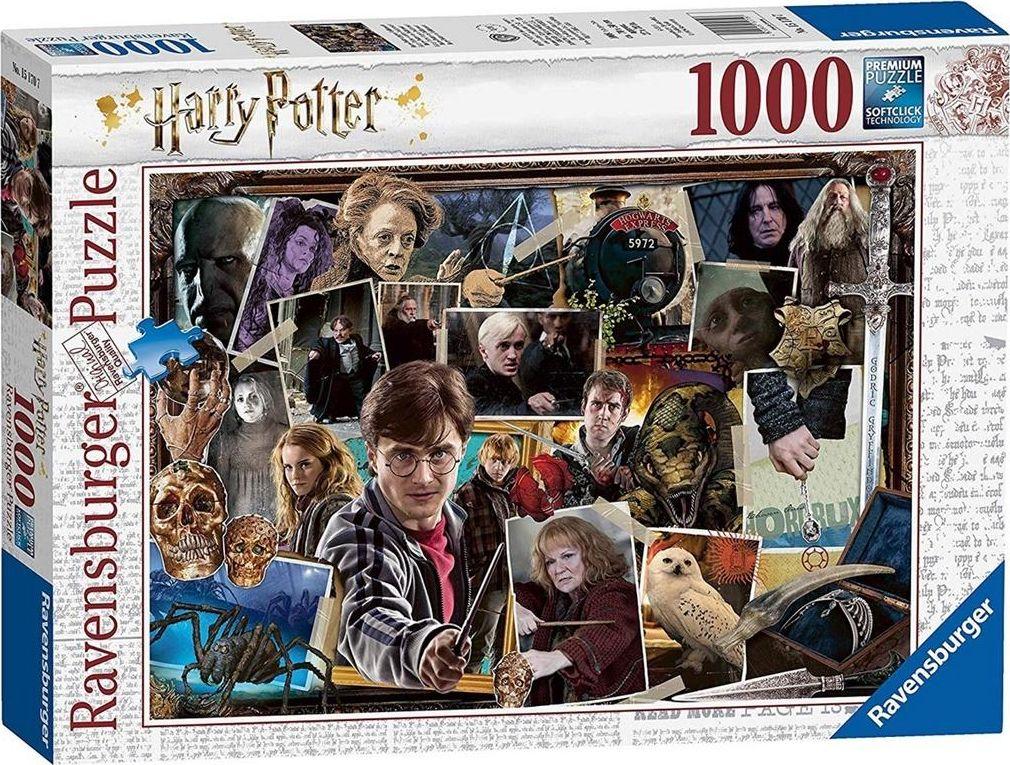 Ravensburger Dėlionė 1000 vnt. - Haris Poteris - Voldemortas aprašymas - Prekės nuotrauka