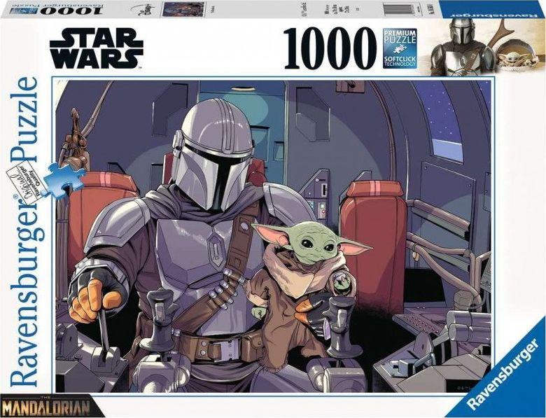 Ravensburger Dėlionė 1000 vnt. - Mandalorianas aprašymas - Prekės nuotrauka