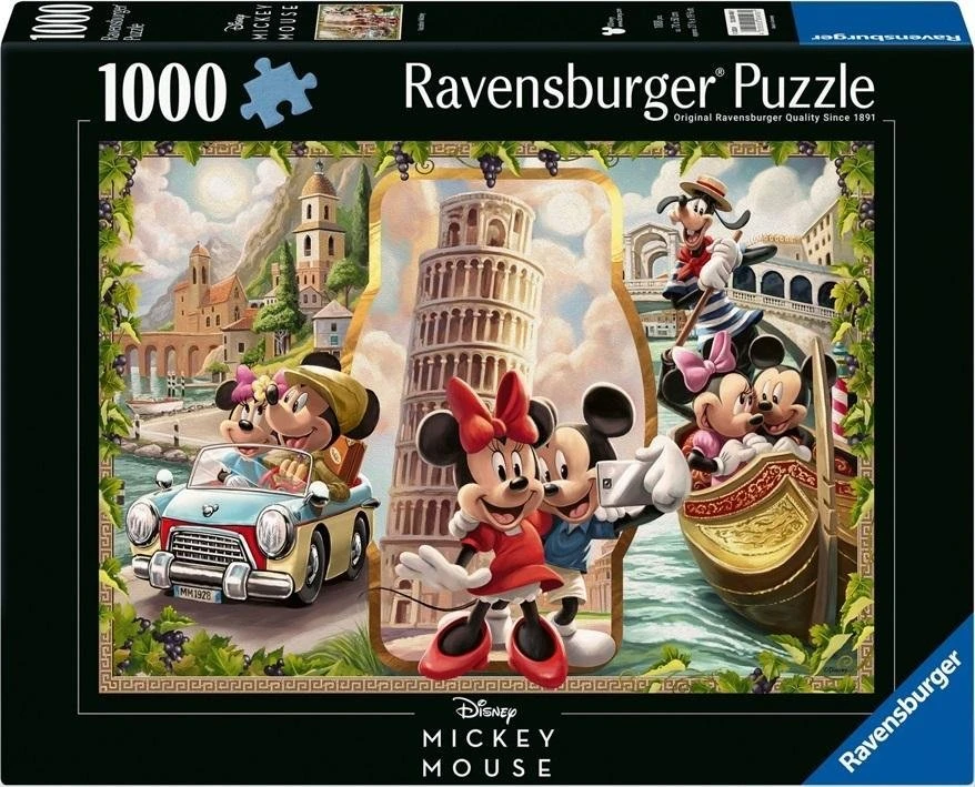 Ravensburger Dėlionė 1000 vnt. - Mikis ir Mini