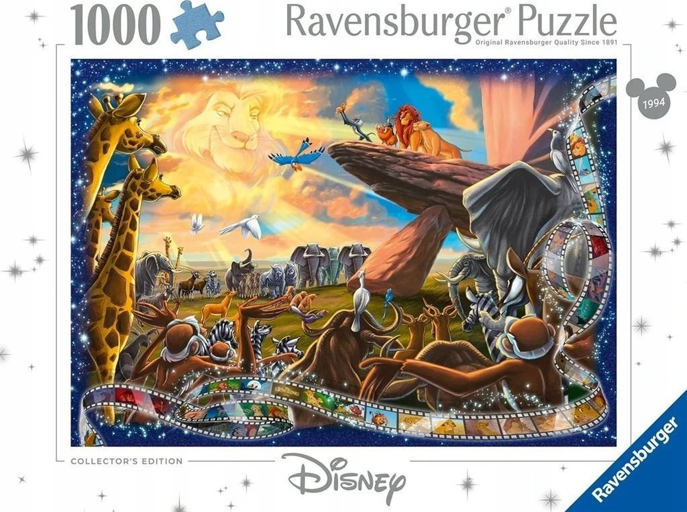 Ravensburger Dėlionė 1000 vnt. - Liūtas karalius