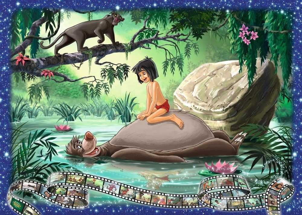 Ravensburger Dėlionė 1000 vnt. - Džiunglių knyga