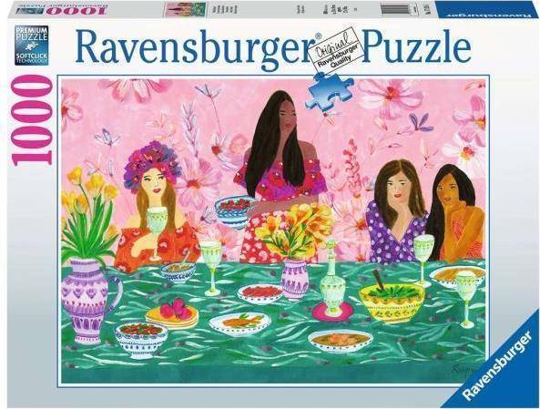 Ravensburger Dėlionė 1000 vnt. - Merginų pusryčiai aprašymas - Prekės nuotrauka