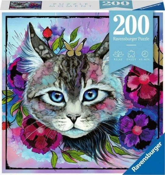 Ravensburger Dėlionė 200 vnt. - Katė aprašymas - Prekės nuotrauka