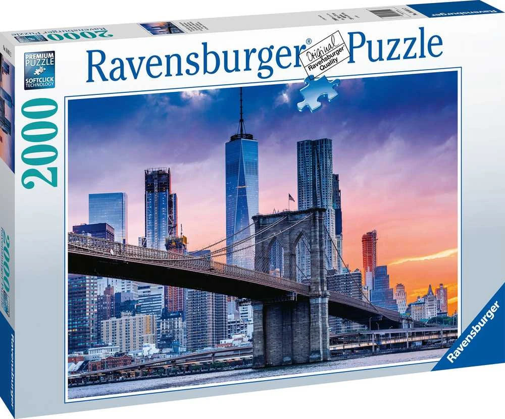 Ravensburger Dėlionė 2000 vnt. - Niujorko panorama