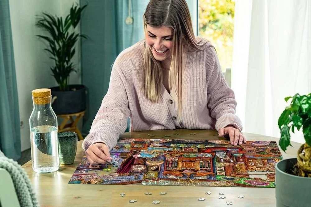 Ravensburger Dėlionė 1000 vnt. - Lobių kambarys