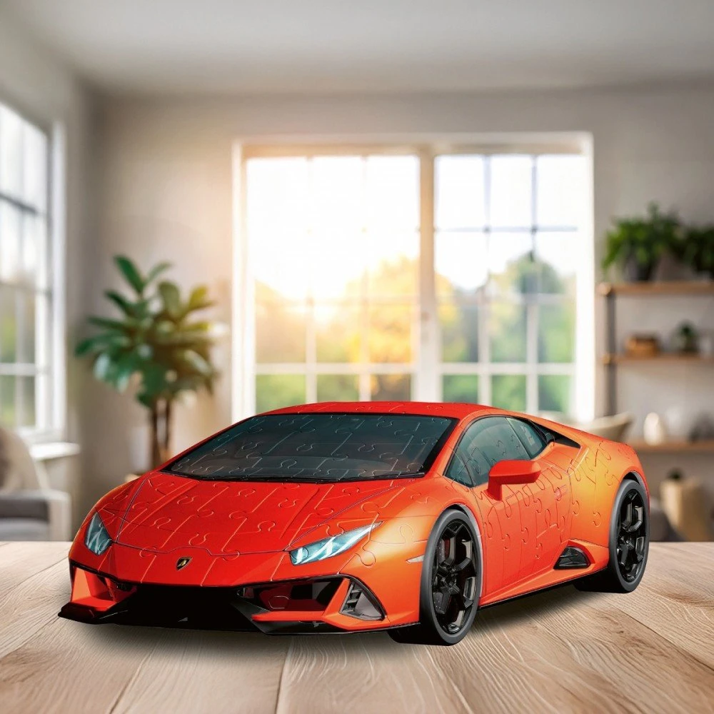 Ravensburger Puzzle 3d dėlionė 158 vienetų lamborghini huracan evo arando automobilis