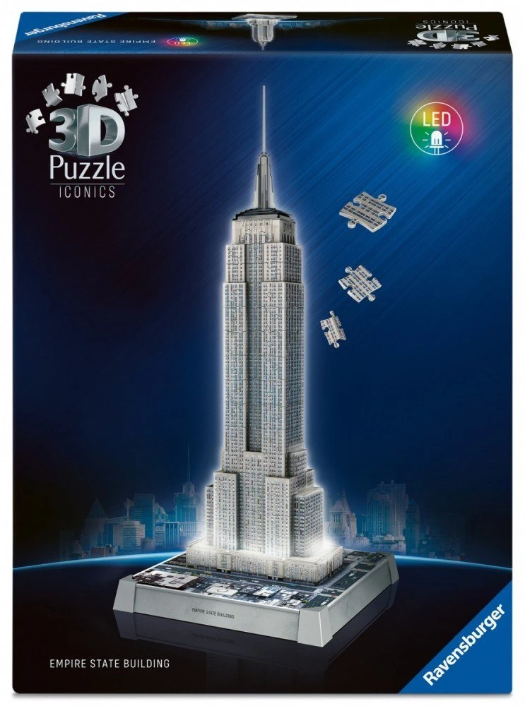 Ravensburger 3D dėlionė Iconics Empire State Building