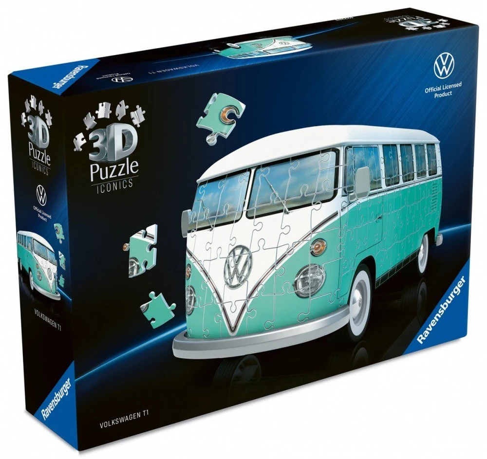 Ravensburger 3D dėlionė Iconics Volkswagen T1