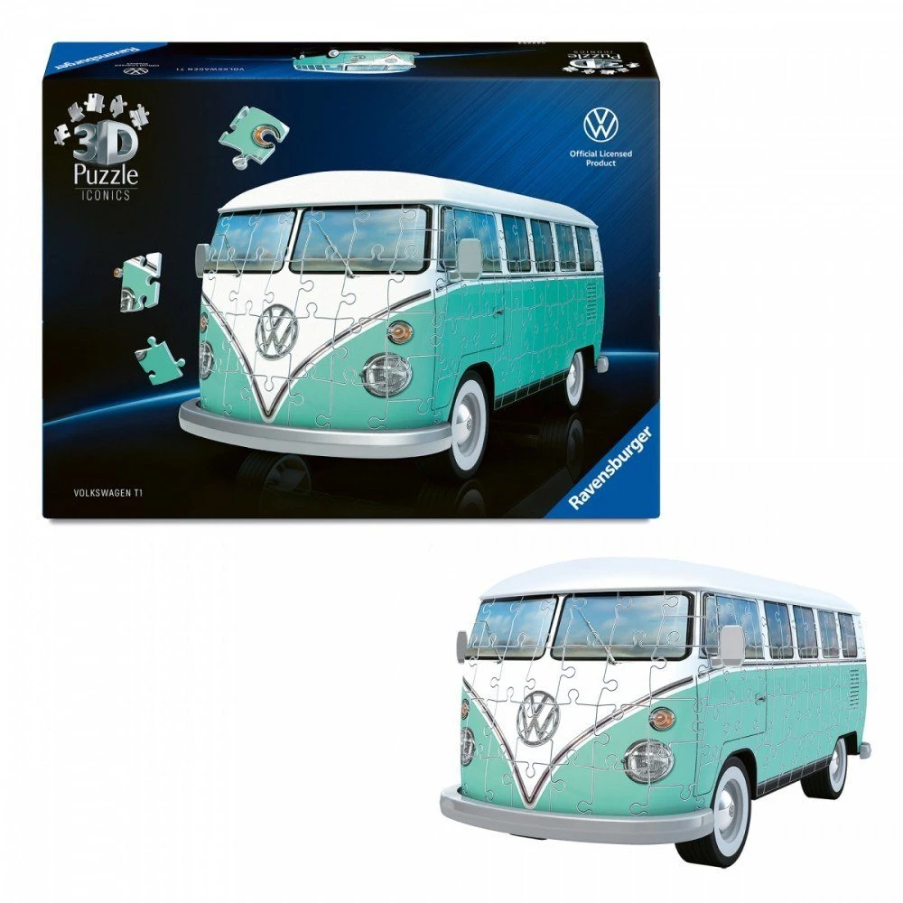 Ravensburger 3D dėlionė Iconics Volkswagen T1
