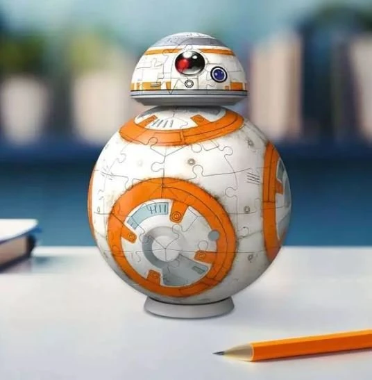 Dėlionė Ravensburger Puzzle 3D Star Wars BB-8