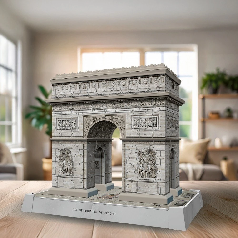 Ravensburger 3D dėlionė Iconics Triumfo arka