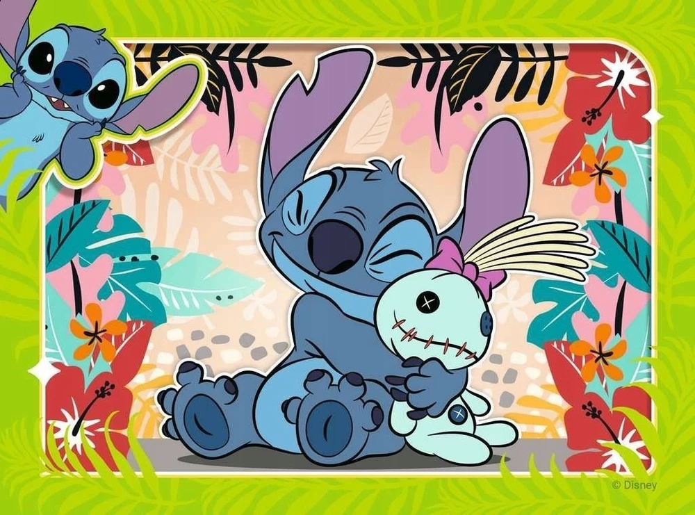 Ravensburger dėlionė 72 vnt. - Disney Stičas