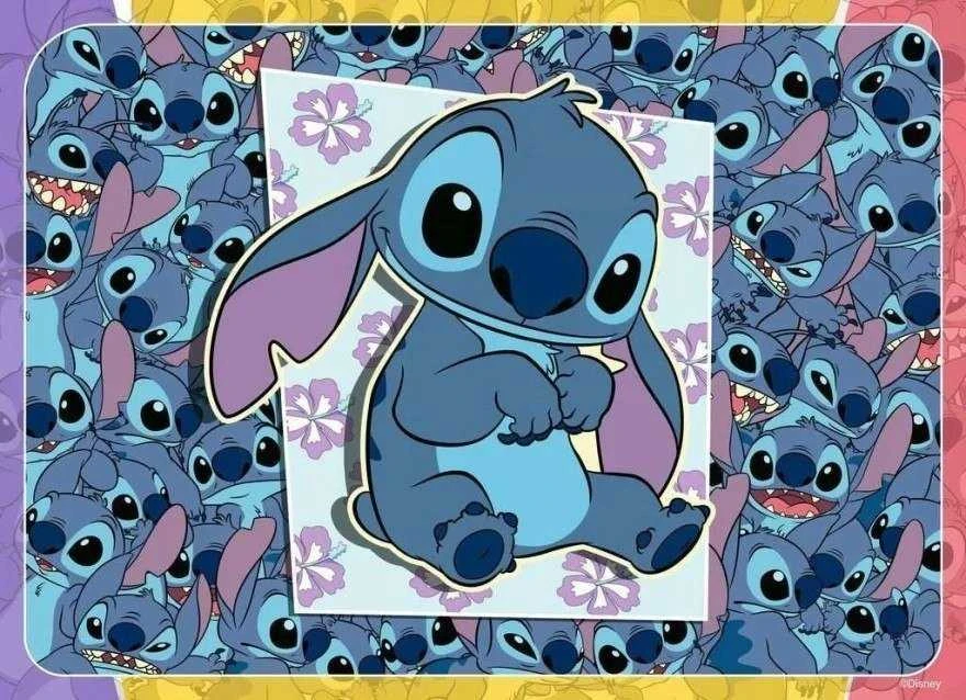 Ravensburger Dėlionė 4x100vnt. - Disney Stičas
