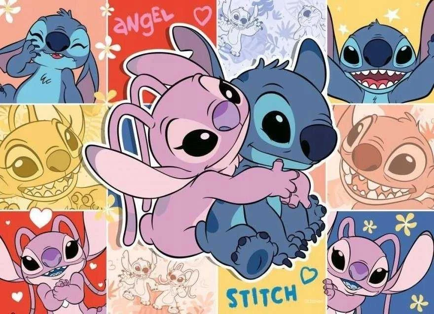 Ravensburger Dėlionė 4x100vnt. - Disney Stičas